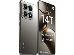 Móvil - Xiaomi 14T Pro, Gris Titanio, 512 GB, 12 GB RAM, 6.67" 1.5K, Mediateck Dimensity 9300+, 5000 mAh, Android-HyperOS