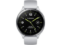 Smartwatch - Xiaomi Watch 2, AMOLED, Bluetooth, GPS Dual de 5 sistemas, 150 modos fitness, Plata