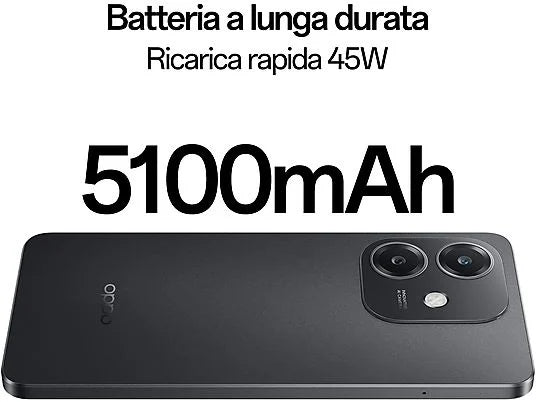 OPPO A40, Negro, Móvil Android, 128 GB, 6 GB RAM, 6,67  LCD, Panda Glass, 90 Hz, Qualcomm Snapdragon, 5100 mAh