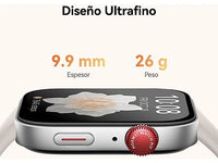 Smartwatch - Huawei Watch Fit 3, 1.82 AMOLED, Llamadas Bluetooth, 10 días batería, Compatible iOS - Android, Correa Fluoroelastómero, Blanco