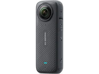 Cámara deportiva - Insta360 X4, 8K, IPX8, Edición con IA, HDR Activo 360°, Negro