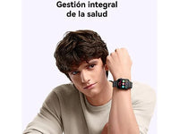 Smartwatch - Huawei Watch Fit 3, 1.82 AMOLED, Llamadas Bluetooth, 10 días batería, Compatible iOS - Android, Correa Fluoroelastómero, Blanco