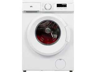 Lavadora carga frontal - OK OWM 7153 D, 7 kg, 1200 rpm, bloqueo niños, Display, Blanco
