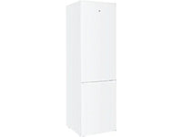 Frigorífico Combi - OK OFK 651 E W, Compresor, 180 cm, 262 L, pies ajustables, Blanco