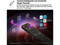 TV QNED 55 - LG 55QNED82A6B, UHD 4K, Procesador Inteligente α7 AI Processor 4K Gen8, Smart TV, DVB-T2 (H.265), Ashed Blue