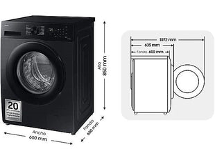 Lavadora Samsung WW90CGC04DABEC 9kg