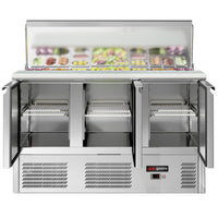 Saladette Eco - 1,37 x 0,7 M - con 3 puertas  GGM Gastro