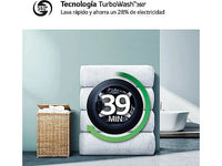 LG - lavadora F4WR7009AGS 9kg 1400rpm Inox a