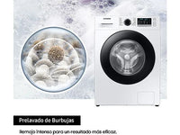 Lavadora carga frontal - Samsung WW80TA026AEEC, 8 kg, 1200 rpm, 14 Programas, Blanco