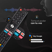 Smart TV 50 pulgadas Qled 4K, Televisor Hey Google Td Systems PRIME50C19GLQ