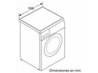 Bosch - WUU28T8XES lavadora 8 kg