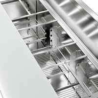 Saladette Eco - 1,37 x 0,7 M - con 3 puertas  GGM Gastro