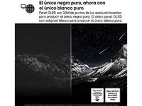 TV OLED 77" - LG OLED77G54LW, OLED 4K, Procesador Inteligente α11 AI Processor 4K Gen2, Smart TV, Rocky Black