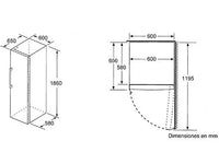 Balay congelador Vertical 3GFE563WE
