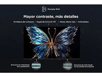 TV QLED 65" - TCL 65P7K, UHD 4K, AiPQ Processor, Smart TV, DVB-T2, 60 Hz, Pantalla HVA, Dolby Atmos, Negro