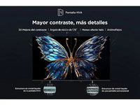TV QLED 85" - TCL 85P7K, UHD 4K, AiPQ Processor, Smart TV, DVB-T2 (H.265), Negro