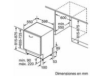 Lavavajillas integrable Bosch SMV2ITX09E